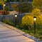 6 Pack Solar Lights Outdoor Waterproof Yard Lights Solar Garden Pathway Lights